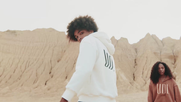 Models wearing Urban Dessert Lab apparel while instrumental music plays